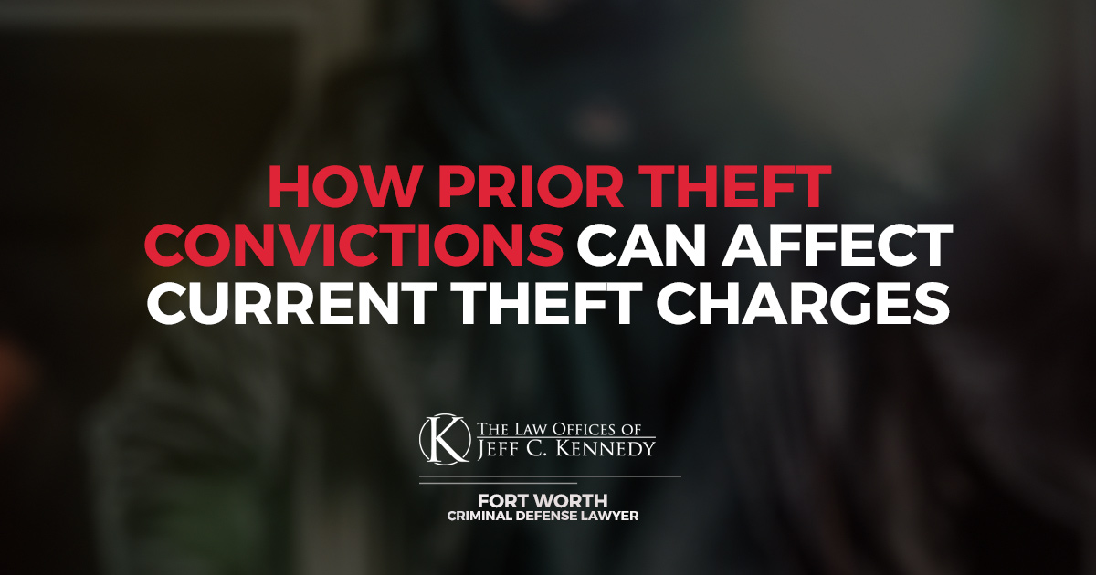 How Prior Theft Convictions Can Affect Current Theft Charges