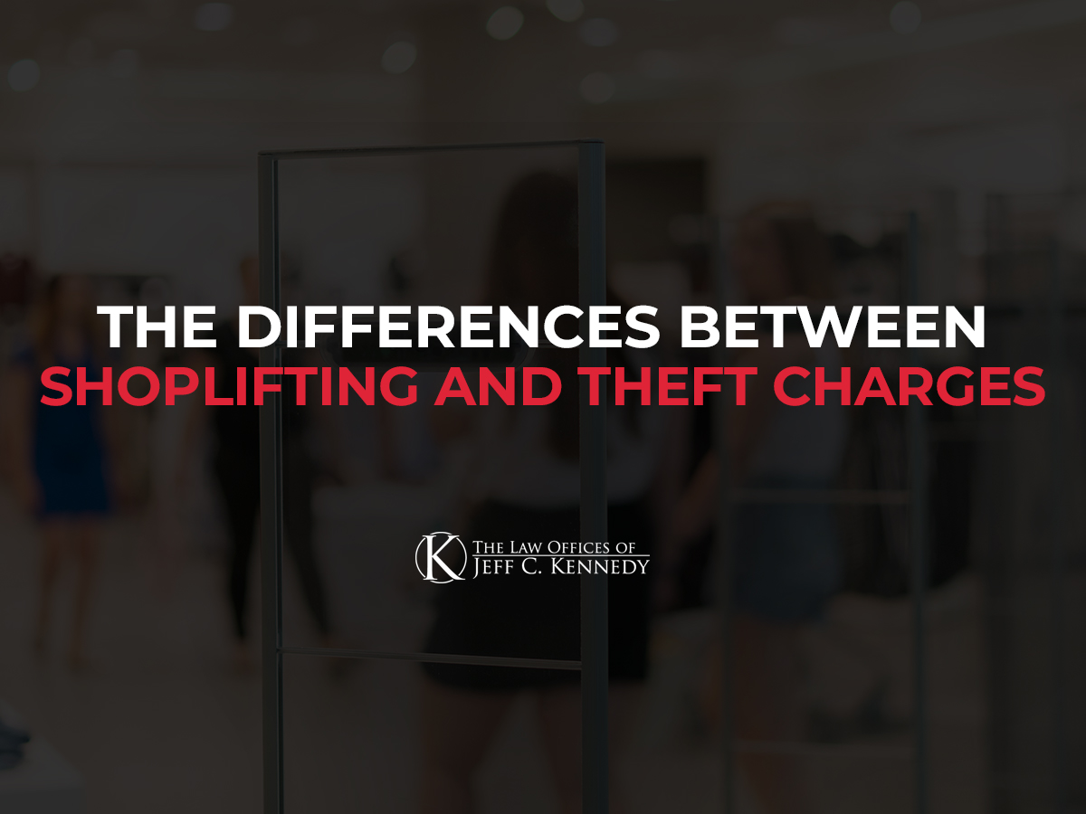 The Differences Between Shoplifting and Theft Charges